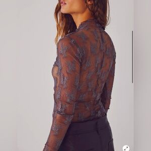 FREE PEOPLE SHEER SEDUCTIVE TOP 🔥🫶🏻
